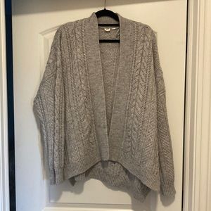 GAP grey cardigan- XL